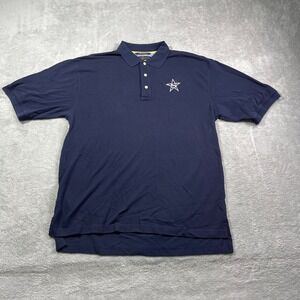 Vtg Tommy Hilfiger Golf Polo Shirt Men's XL Navy Embroidered‎ Logo Outdoorsy Dad